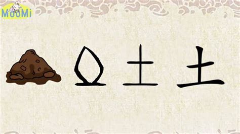 汉字演变“土” Chinese Character Evolution