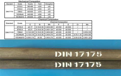 DIN 17175/2391 Pipes, DIN 2391 EN10305 Pipes Stockist, Carbon Steel DIN ...