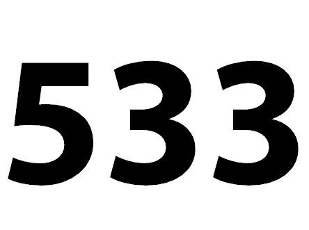 533 — пятьсот тридцать три. натуральное нечетное число. в ряду ...