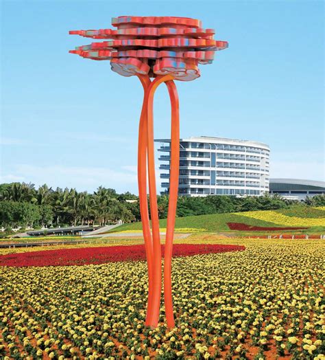 University of Houston Light Sculpture灯光雕塑景观设计_景观小品_ZOSCAPE-建筑园林景观规划设计网 ...