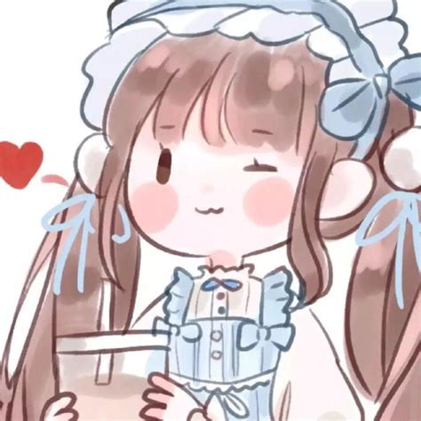 五人头像甜美女生动漫