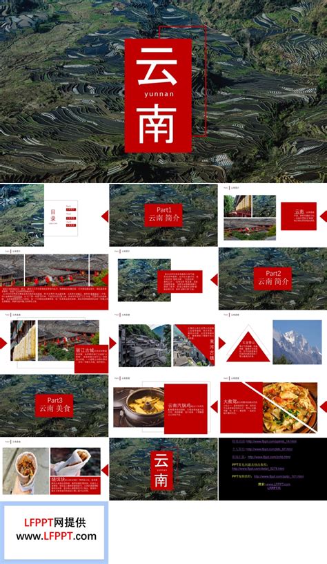 云南旅游展架模板下载-金印客模板库
