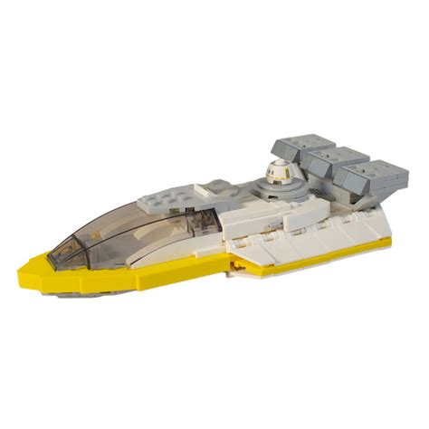 MOC-152084 Sci-Fi Interstellar Wars Flying Boat Model(345PCS) | Letbricks