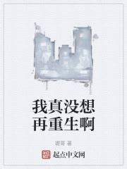 写在前面的话 _《我真没想再重生啊》小说在线阅读 - 起点中文网