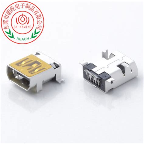 Mini USB连接器-东莞市朗纶电子制品有限公司