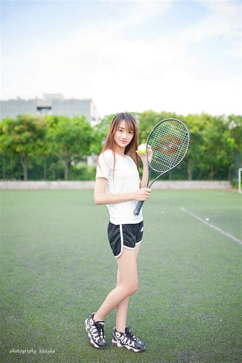 爱运动的女孩 网球美女23p - 图片壁纸