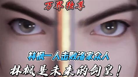 万界独尊：林枫一人击败洛家众人，林枫是未来的剑皇！_腾讯视频