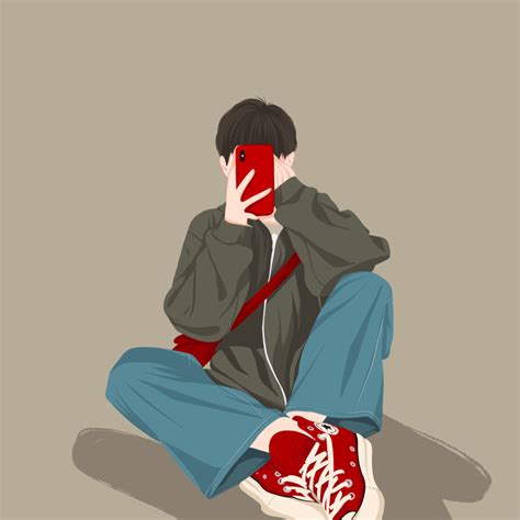 非主流自拍头像卡通