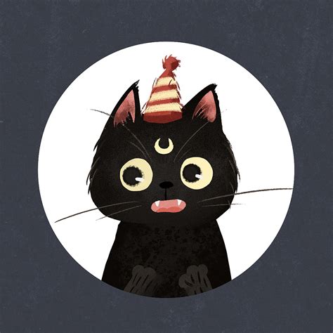 非主流头像猫卡通