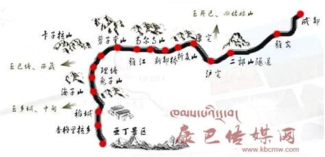 318路线图图片