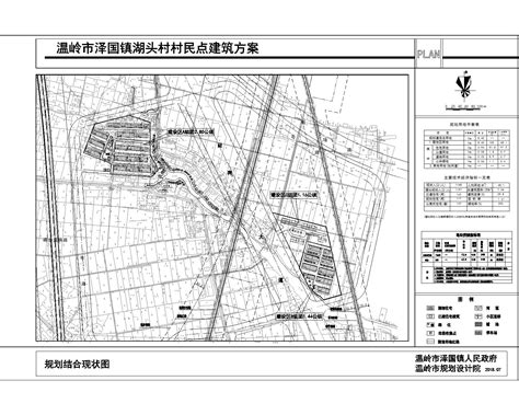 关于泽国镇华晟村村民点规划与建筑方案的批前公告