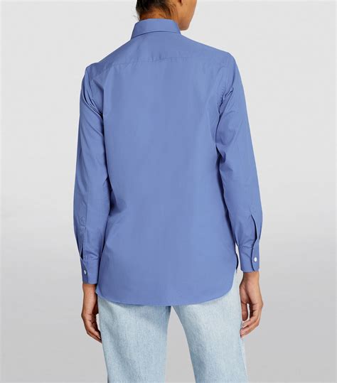 Womens Charvet blue Cotton Shirt | Harrods UK
