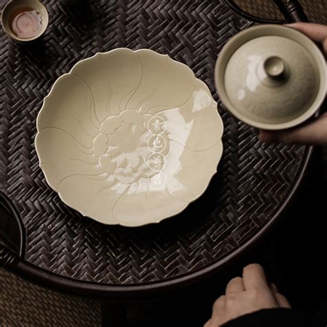 伊文陶瓷 黑陶茶盘家用 储水式干泡茶盘现代简约小茶台托盘茶海小 | 景德镇名瓷在线