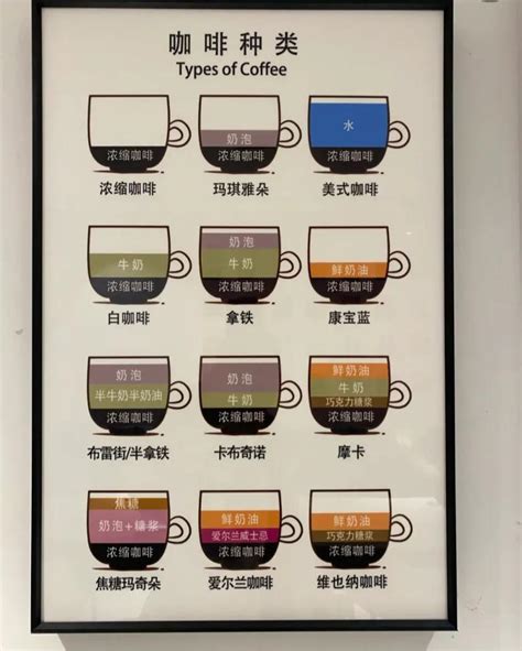 1⃣️常见咖啡种类「让你秒懂咖啡店点单攻略」 | 说明书网