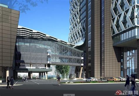南京移动综合楼建筑设计su模型cad、jpg方案[原创]