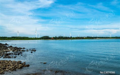 海南儋州峨蔓风力发电机场风光高清图片下载_红动中国