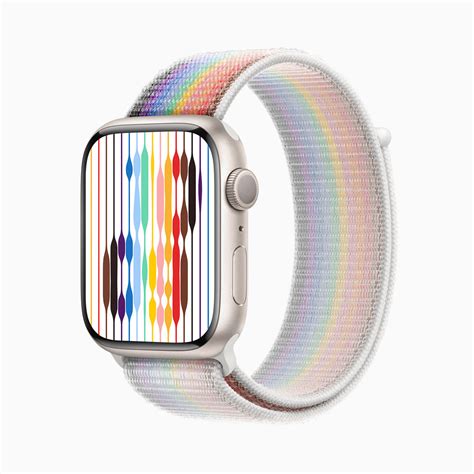 苹果发布全新Apple Watch彩虹表带 设计灵感融入麦金塔电脑经典元素_凤凰网