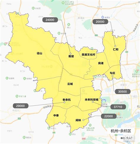 杭州地图全图_杭州市的八个区的分布图 - 随意云
