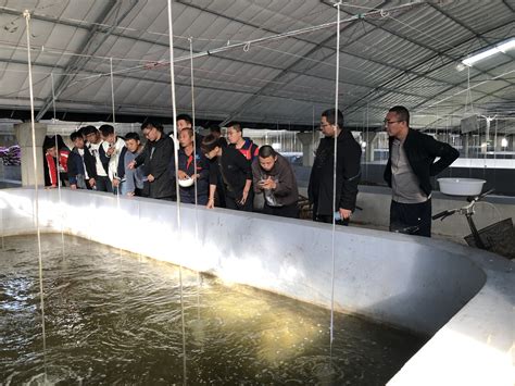 20级水产养殖技术专业学生参观实训基地