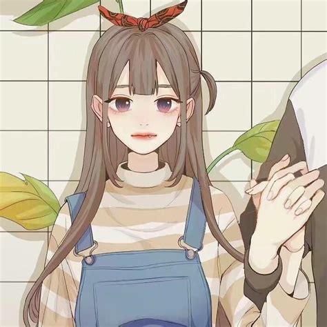 快甜美女生动漫头像