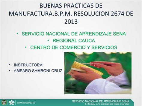 RESOLUCIÓN 2674 DE 2013: Requisitos Sanitarios Alimentos FOMAN