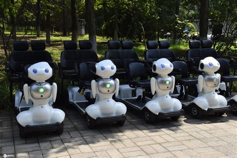 北京奥林匹克森林公园现智能“导游”机器人