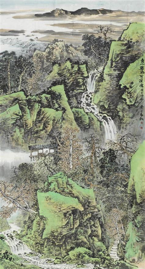 中国传统山水画诗意空间 国画