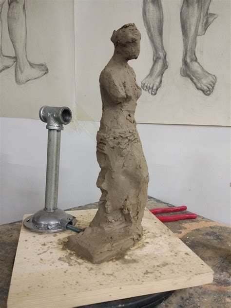 维纳斯雕——塑制作历程图集|纯艺术|雕塑|Asa_1969 - 原创作品 - 站酷 (ZCOOL)
