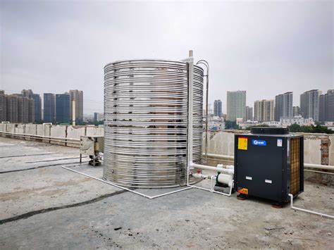 空气能+太阳能热水工程-东莞市康城节能科技有限公司