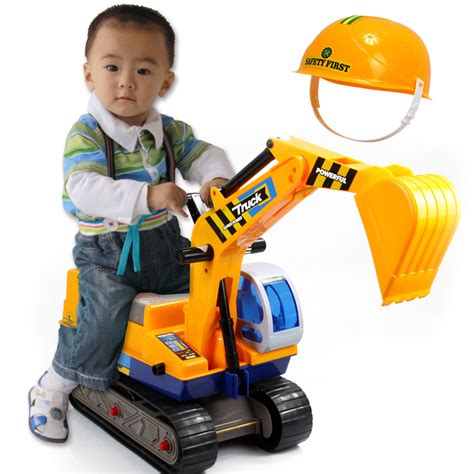 儿童玩具-挖掘机哪个牌子比较好 儿童玩具挖掘机可坐好用什么