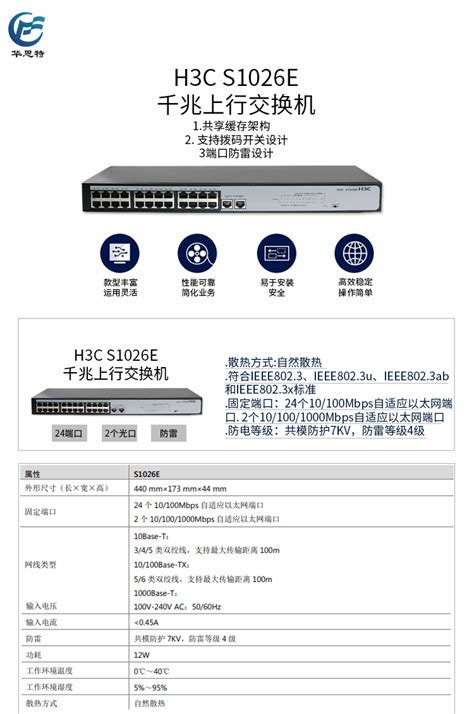 H3C/华三交换机 S1850-28X-PWR 24口千兆WEB网管型POE企业级交换机