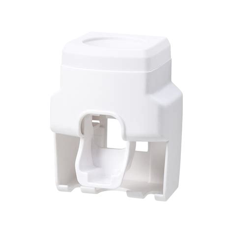 Set Automatic Lazy Toothpaste Dispenser 5 Toothbrush Holder Wall Mount ...