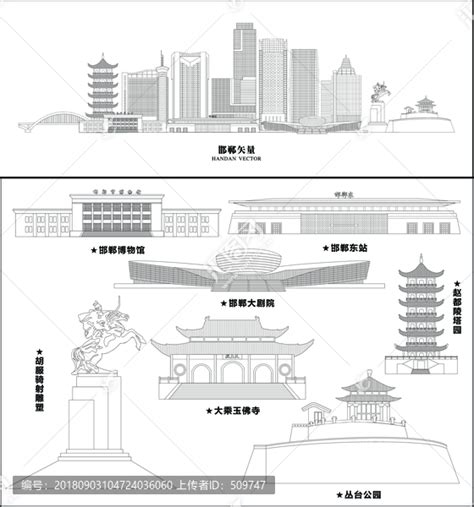 邯郸,建筑园林,设计素材,设计模板,汇图网www.huitu.com