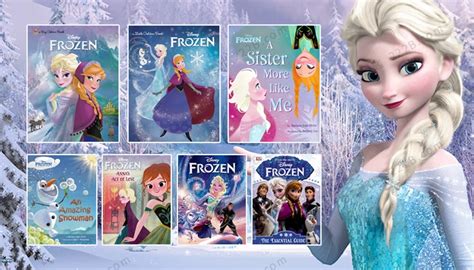 《Disney Frozen Series》七册迪士尼冰雪奇缘主题英文绘本PDF 百度云网盘下载 – 铅笔钥匙