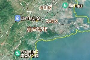 葫芦岛地图图片