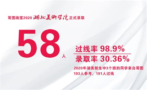 武汉哥图美术高考培训画室豪取336张湖美合格证