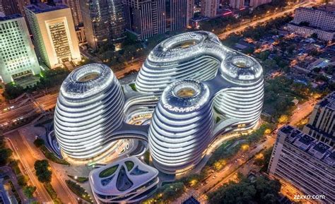 重磅力作银河SOHO盛大亮相 开启SOHO中国创造之旅-BIM建筑网