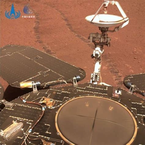 火星最新影像图公布！祝融号累计行驶1784米-笑奇网