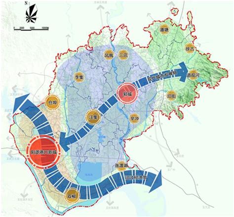 武汉市新洲区阳逻地图,物理,2020_大山谷图库