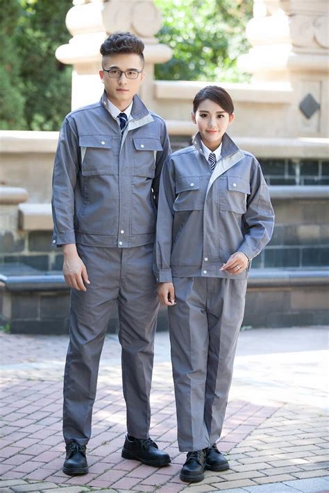 夏季工作服AD2201-1--尊羿服装工作服定做「源头工厂」