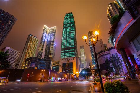 重庆CBD建筑群高清图片下载-正版图片500744107-摄图网