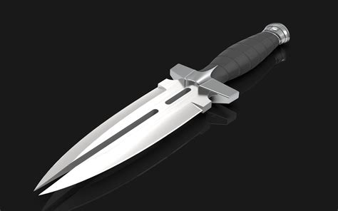 uc453开口匕首模型3D图纸 STEP x_t格式 – KerYi.net