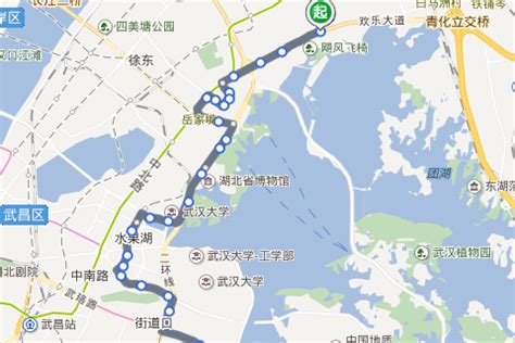 武汉公交901线路图