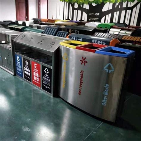 杭州智能垃圾分类柜-宁波自动分类垃圾箱-上海垃圾桶可定制胜皇实业