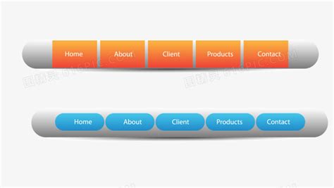 横向网页导航条图片免费下载_PNG素材_编号ve9iqyoye_图精灵
