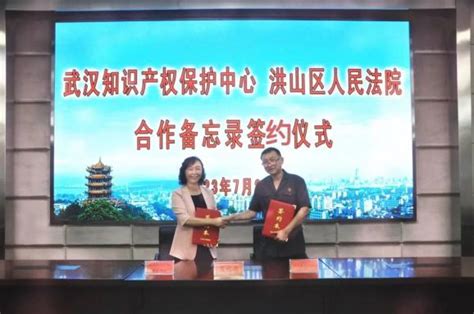 武汉保护中心与洪山区法院举行诉调对接活动 -湖北省知识产权局