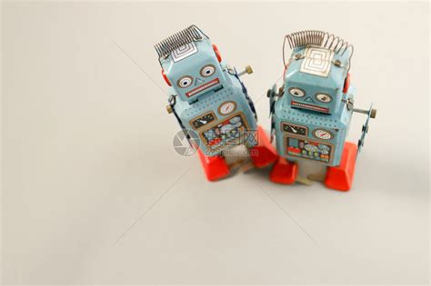 经典的古老复机器人锡玩具未来复制高清图片下载-正版图片307551034-摄图网