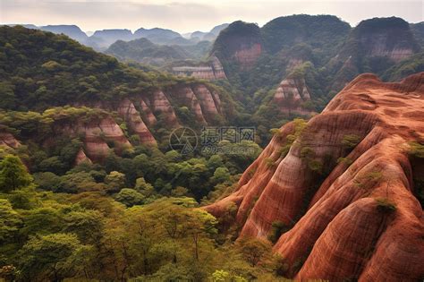 丹霞地貌图片