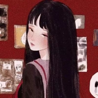 厌世甜美女生头像动漫可爱