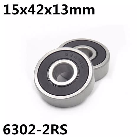 1Pcs-6302-2RS-ball-bearing-15x42x13-mm-deep-groove-ball-bearing-High ...